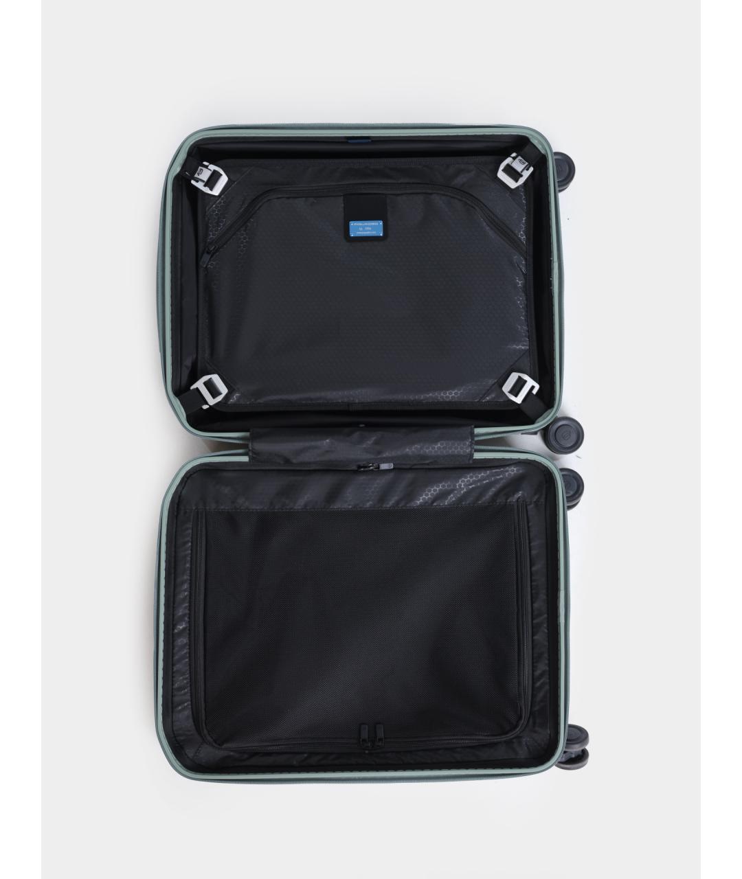 PIQUADRO Голубой чемодан, фото 5