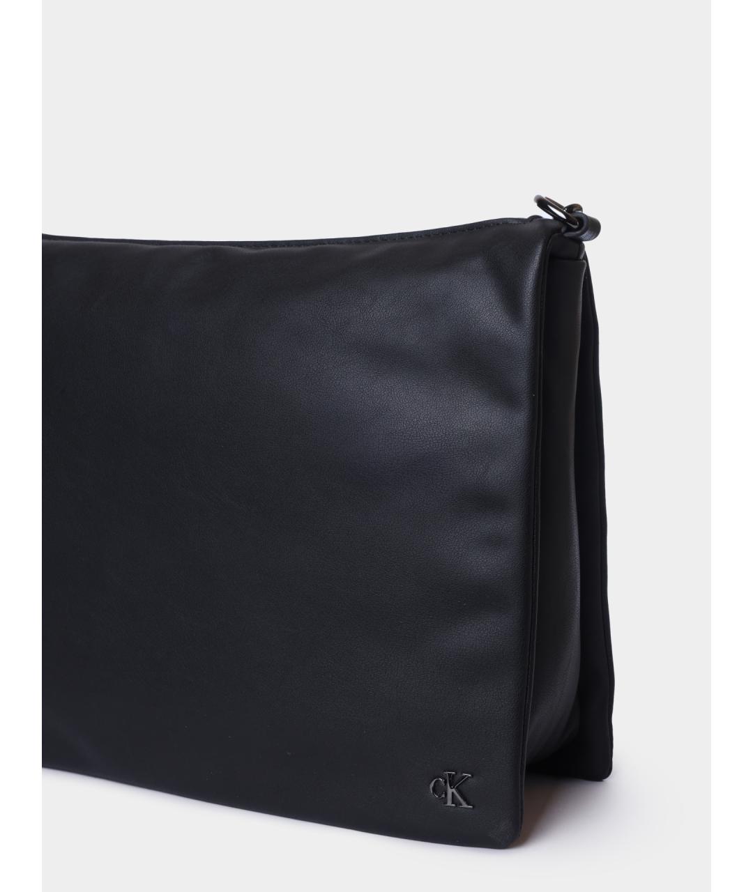CALVIN KLEIN Черная сумка через плечо, фото 4