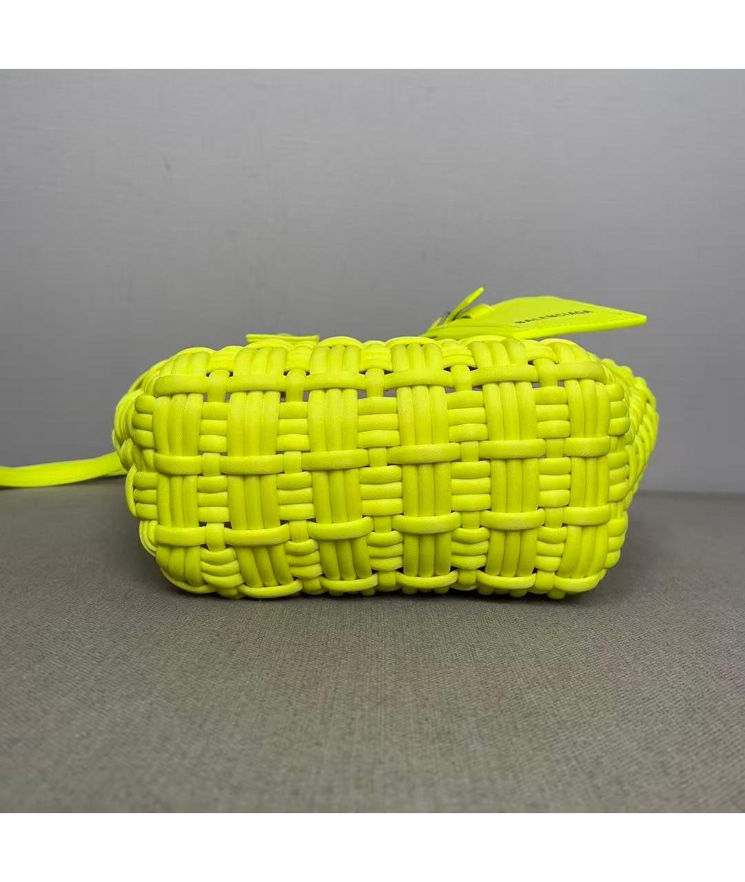 BALENCIAGA Желтая сумка через плечо, фото 4