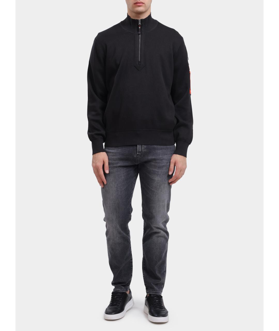 PARAJUMPERS Черный хлопковый джемпер / свитер, фото 2