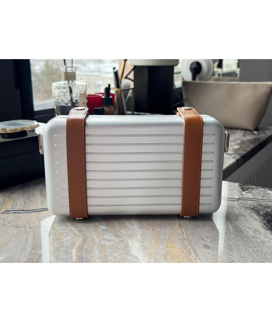 Rimowa Серебряная сумка через плечо, фото 3