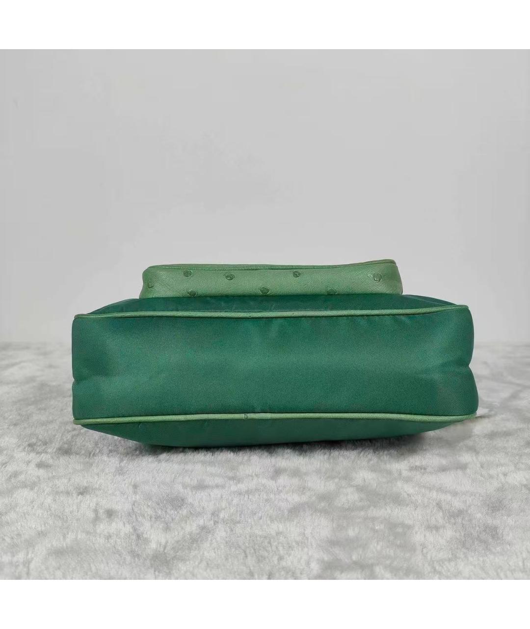 PRADA Зеленая сумка через плечо, фото 4