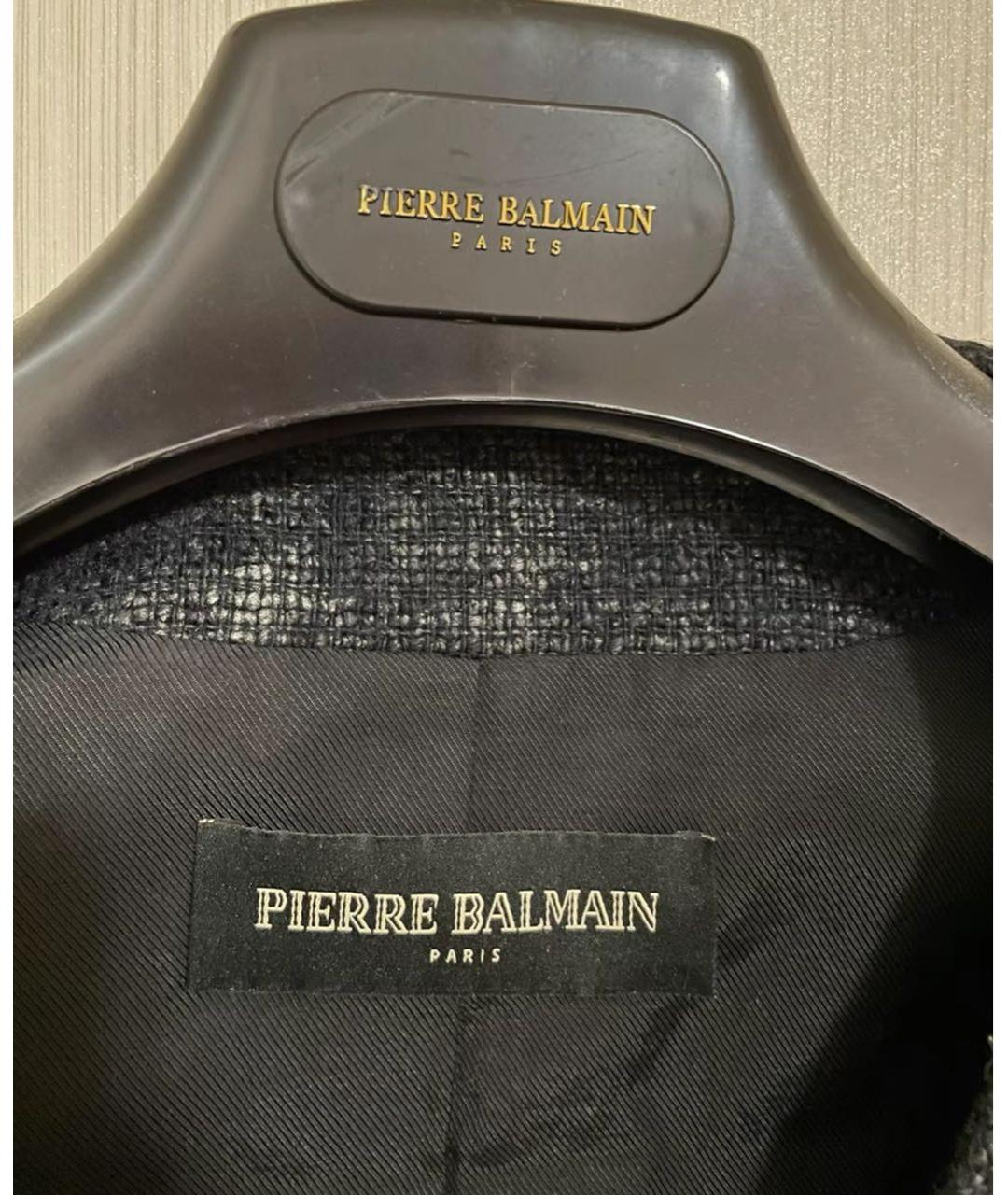 PIERRE BALMAIN Серый жакет/пиджак, фото 5