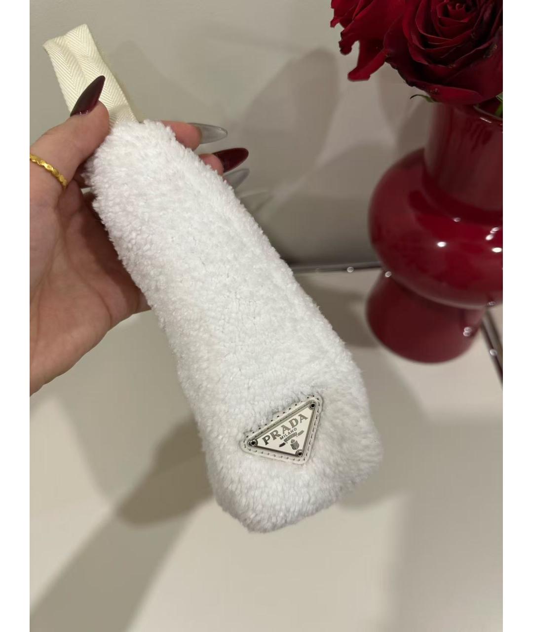 PRADA Белая сумка через плечо, фото 5