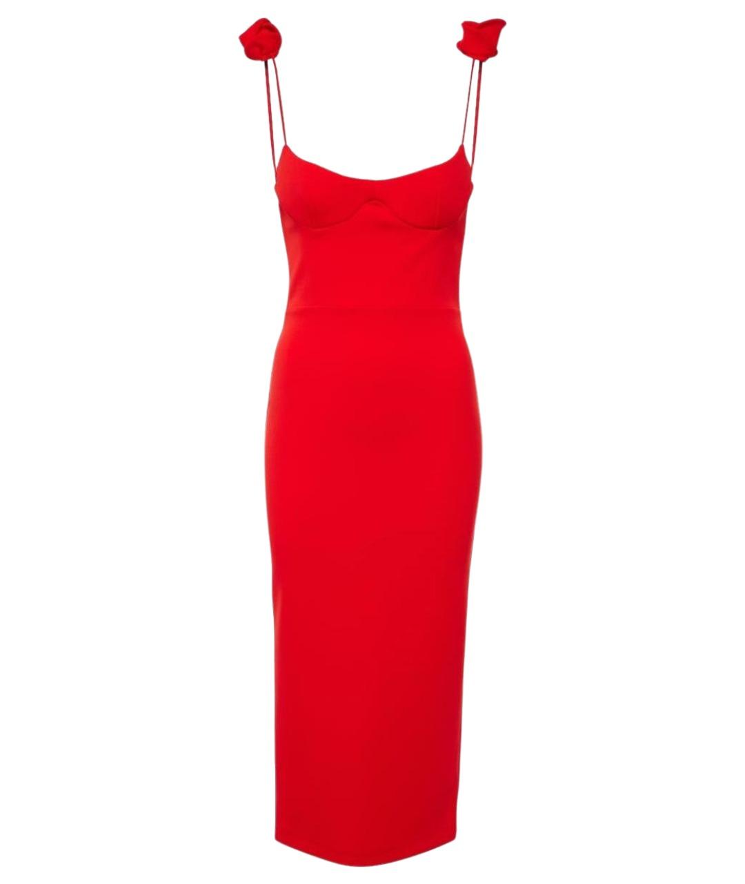 MAGDA BUTRYM Красное синтетическое вечернее платье, фото 1