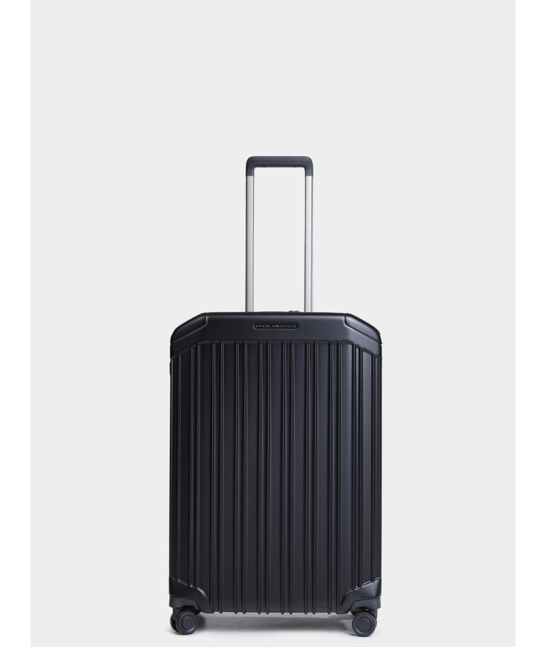 PIQUADRO Черный чемодан, фото 2