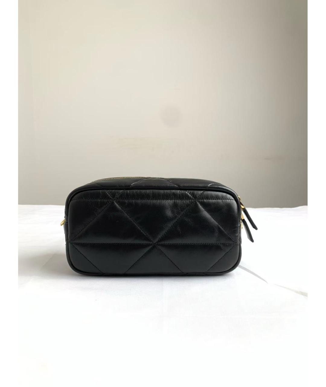 PRADA Черная кожаная сумка через плечо, фото 3