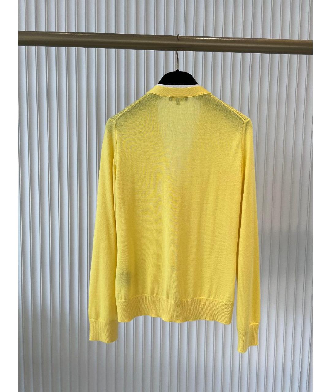 LORO PIANA Желтый кардиган, фото 2
