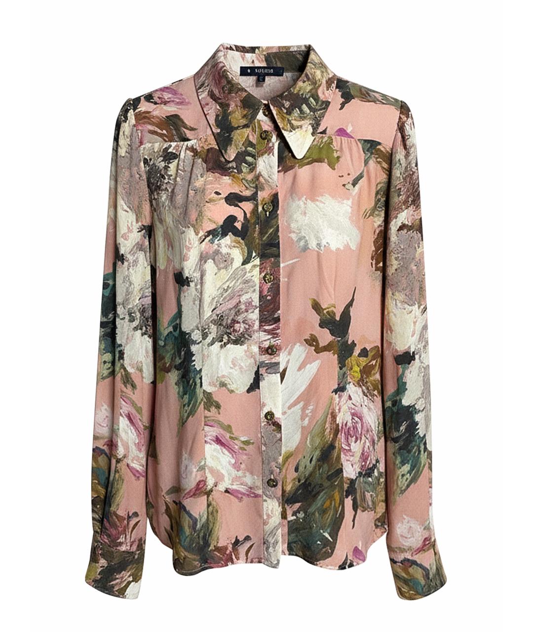 DOLCE&GABBANA Мульти шелковая блузы, фото 1