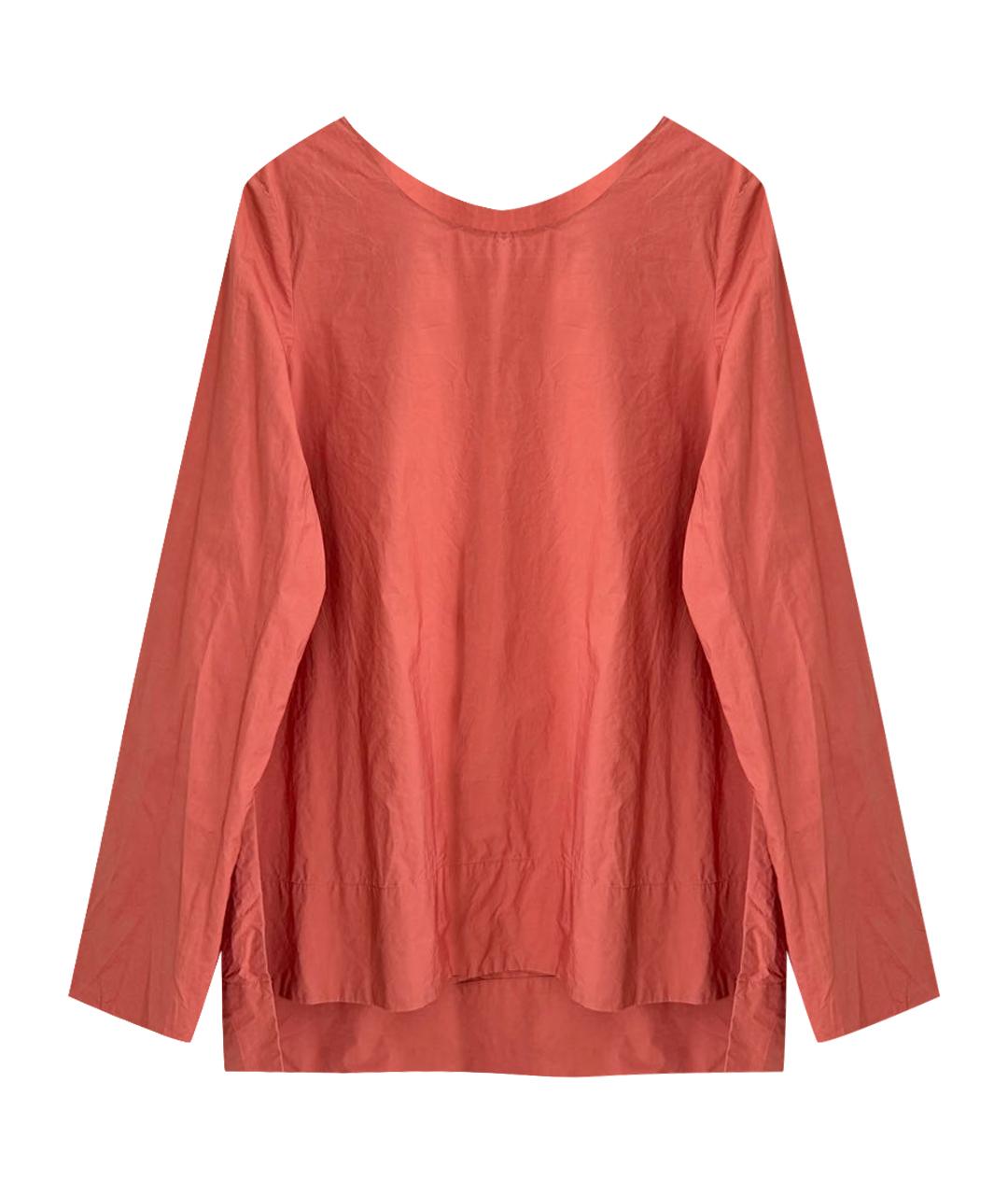 COS Коралловая хлопковая блузы, фото 1