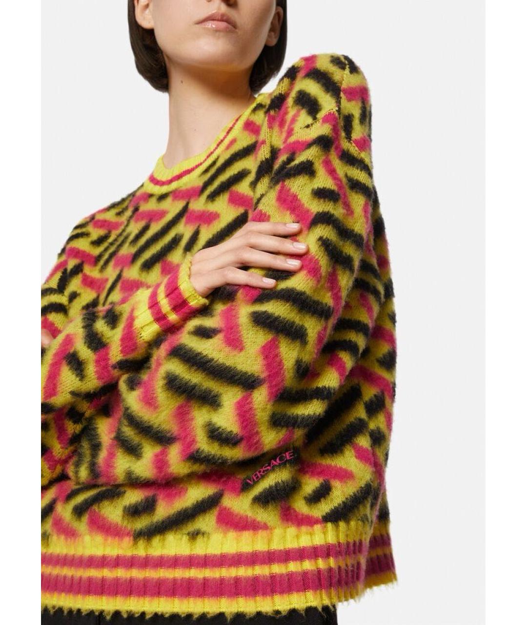 VERSACE Мульти джемпер / свитер, фото 2