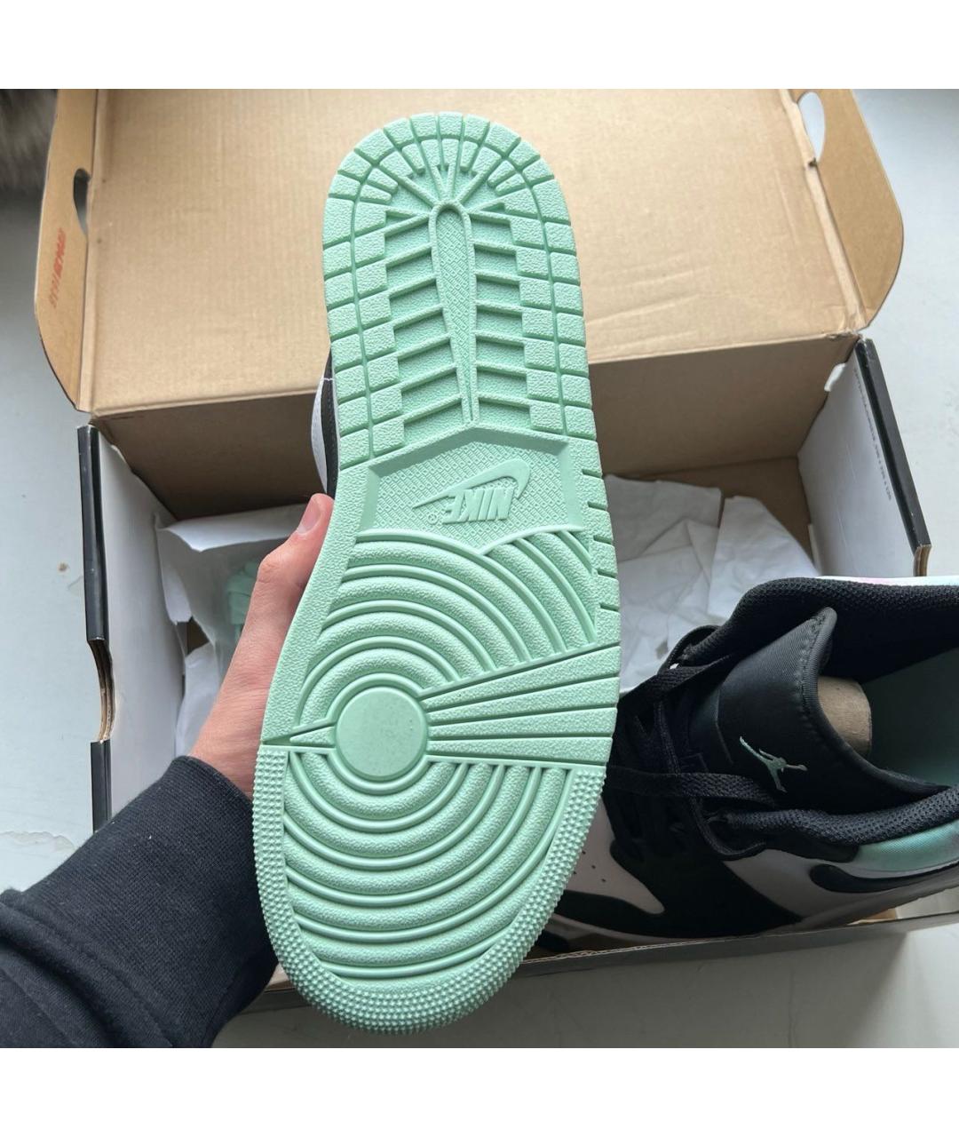 JORDAN Мульти кожаные низкие кроссовки / кеды, фото 5