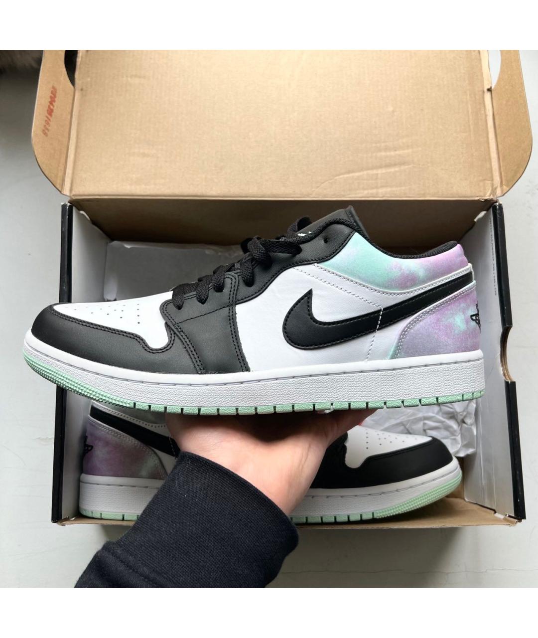 JORDAN Мульти кожаные низкие кроссовки / кеды, фото 9