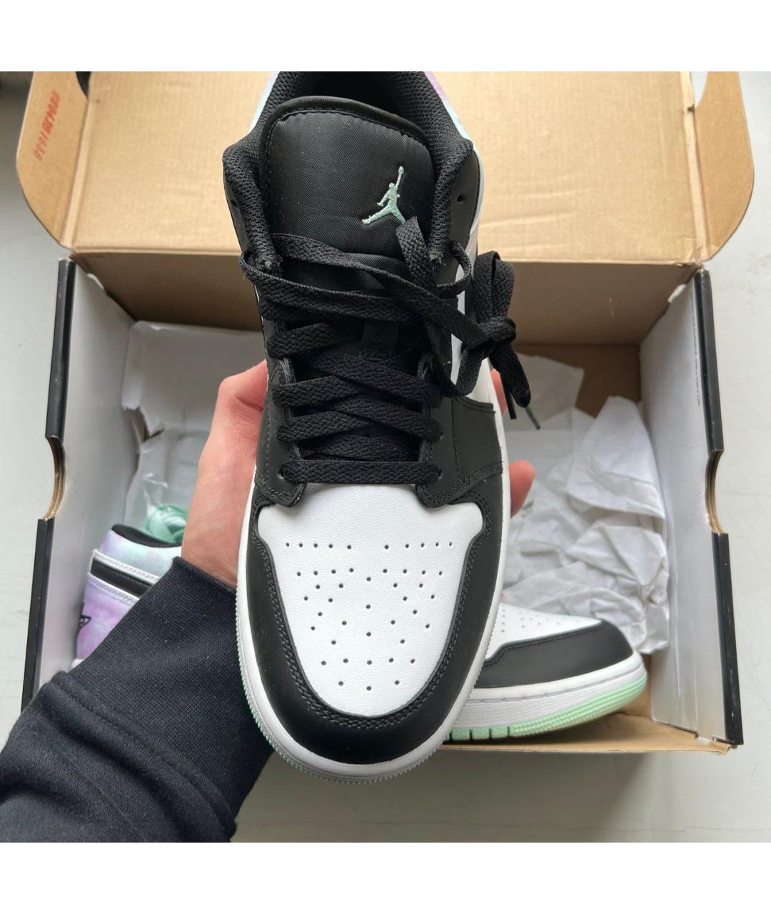 JORDAN Мульти кожаные низкие кроссовки / кеды, фото 4