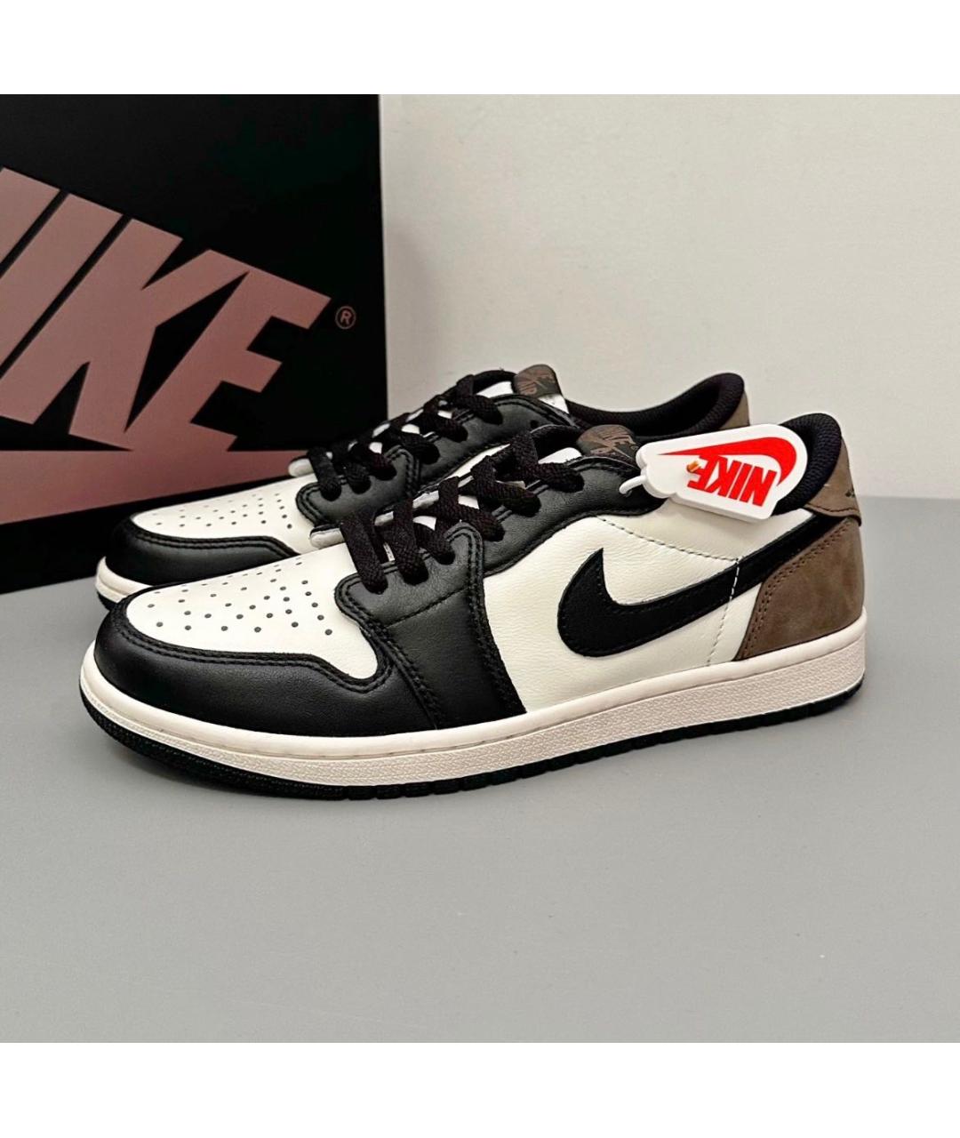 JORDAN Мульти кожаные низкие кроссовки / кеды, фото 7