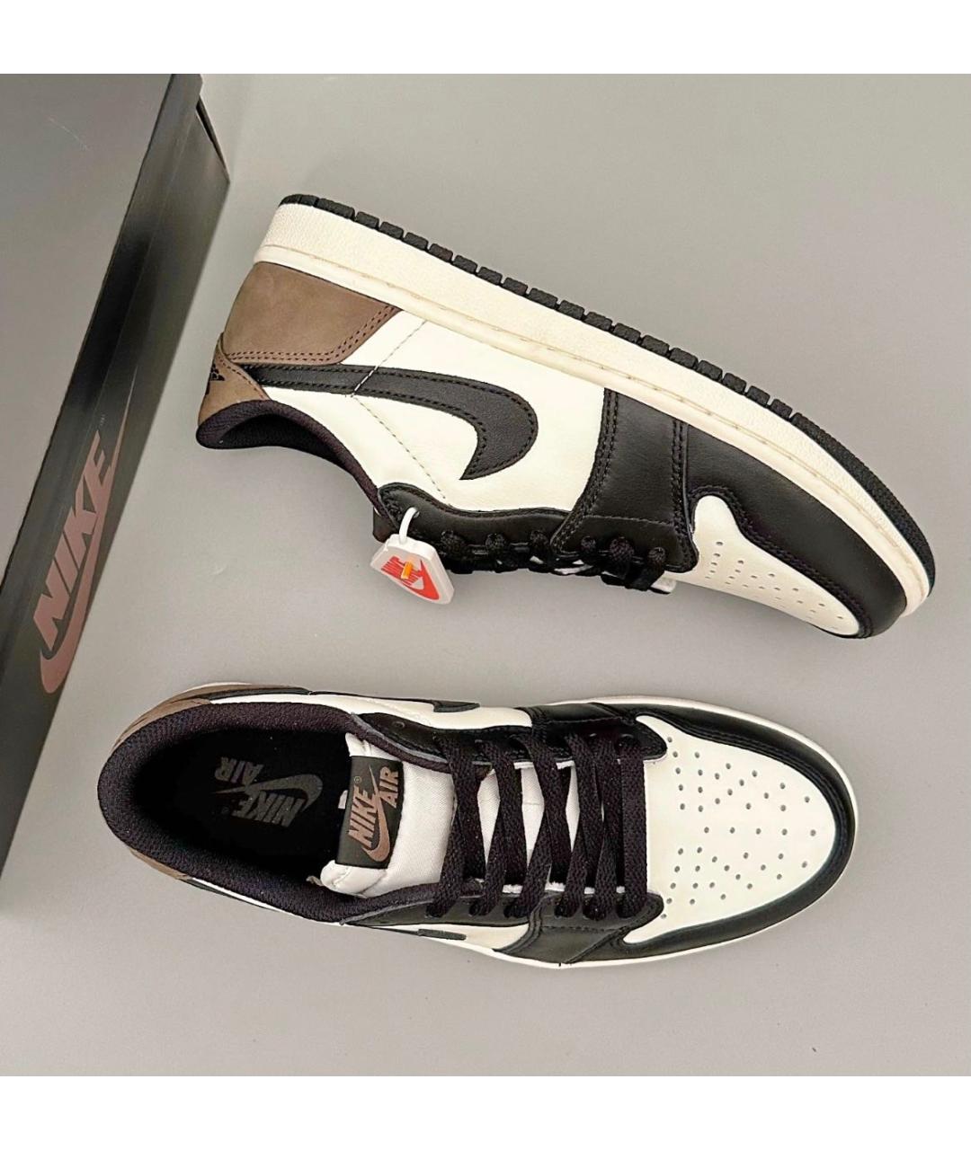 JORDAN Мульти кожаные низкие кроссовки / кеды, фото 8