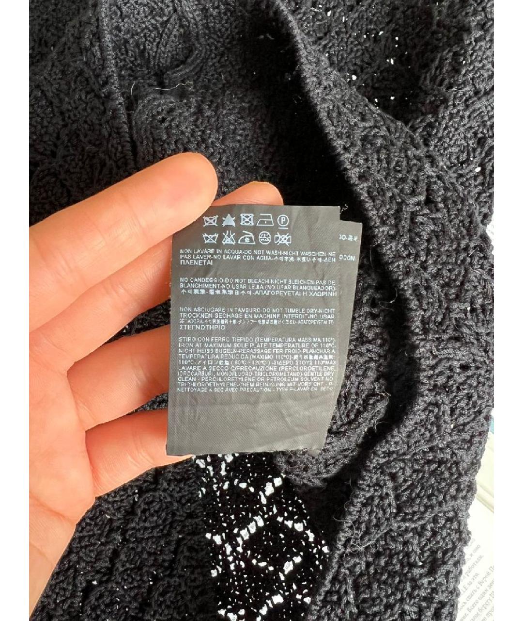 SAINT LAURENT Черный кардиган, фото 7
