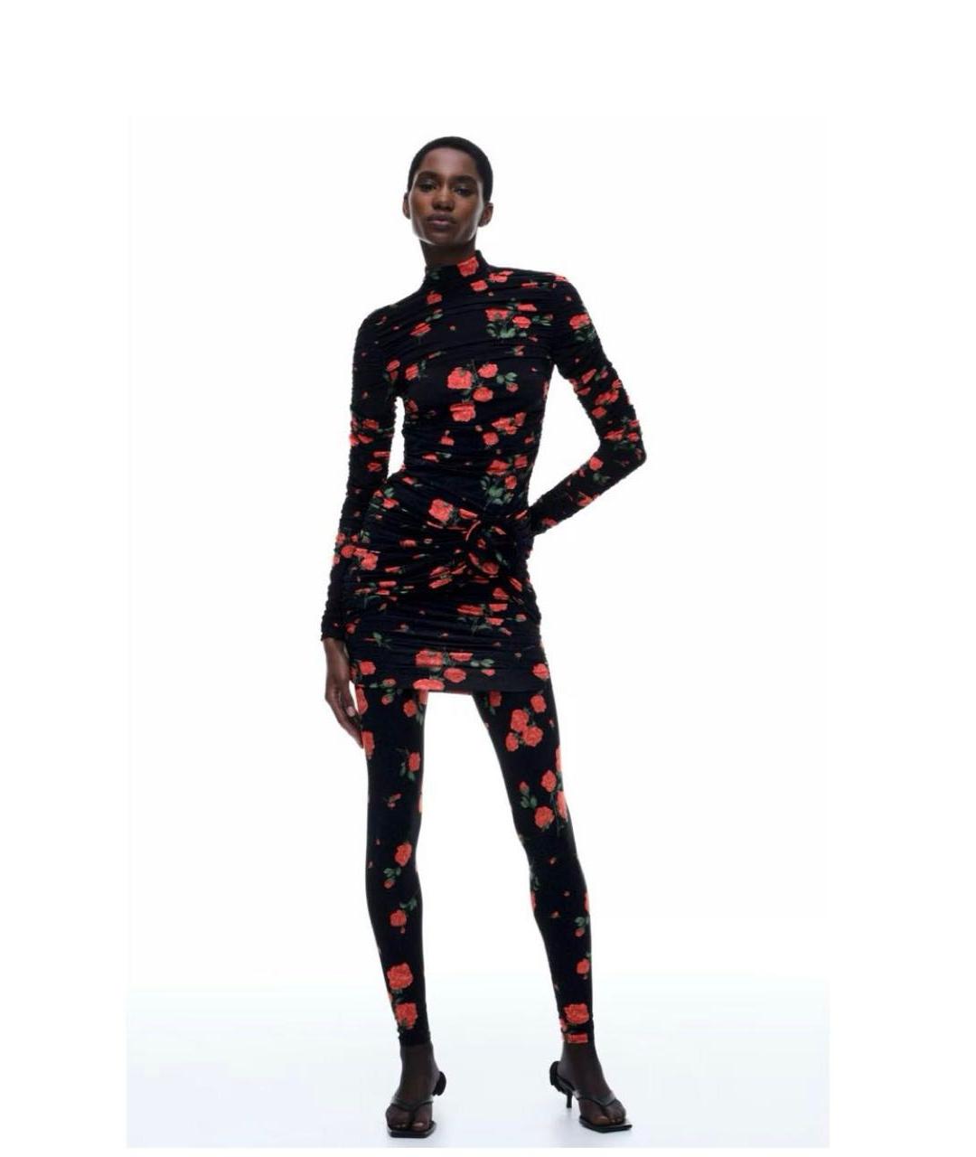 MAGDA BUTRYM Черное вискозное вечернее платье, фото 2