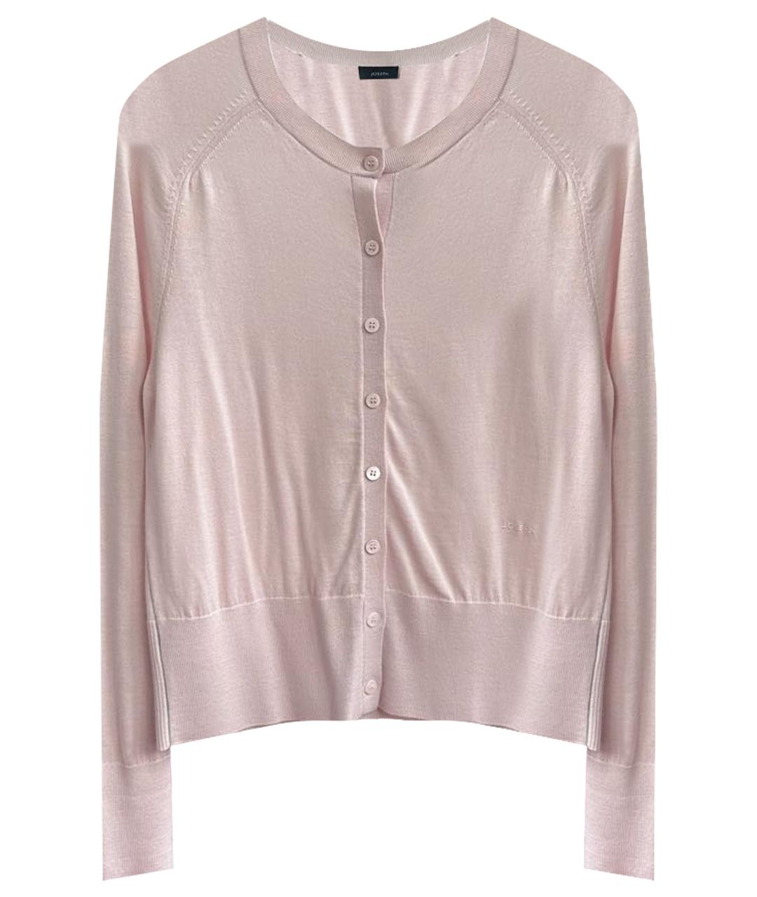 JOSEPH Розовый шерстяной кардиган, фото 1