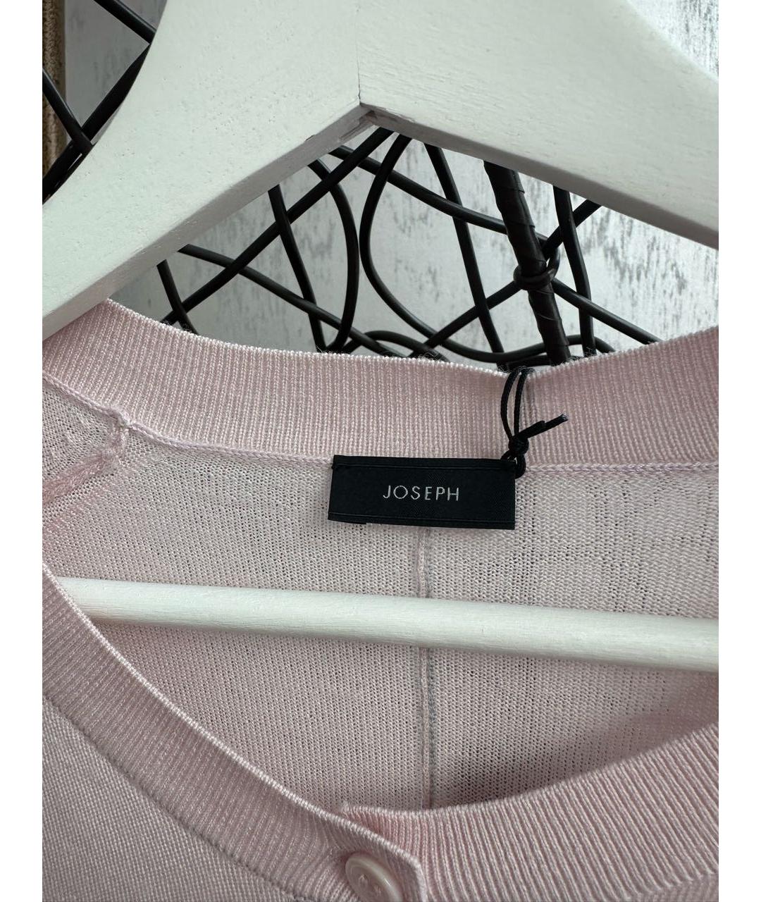 JOSEPH Розовый шерстяной кардиган, фото 2