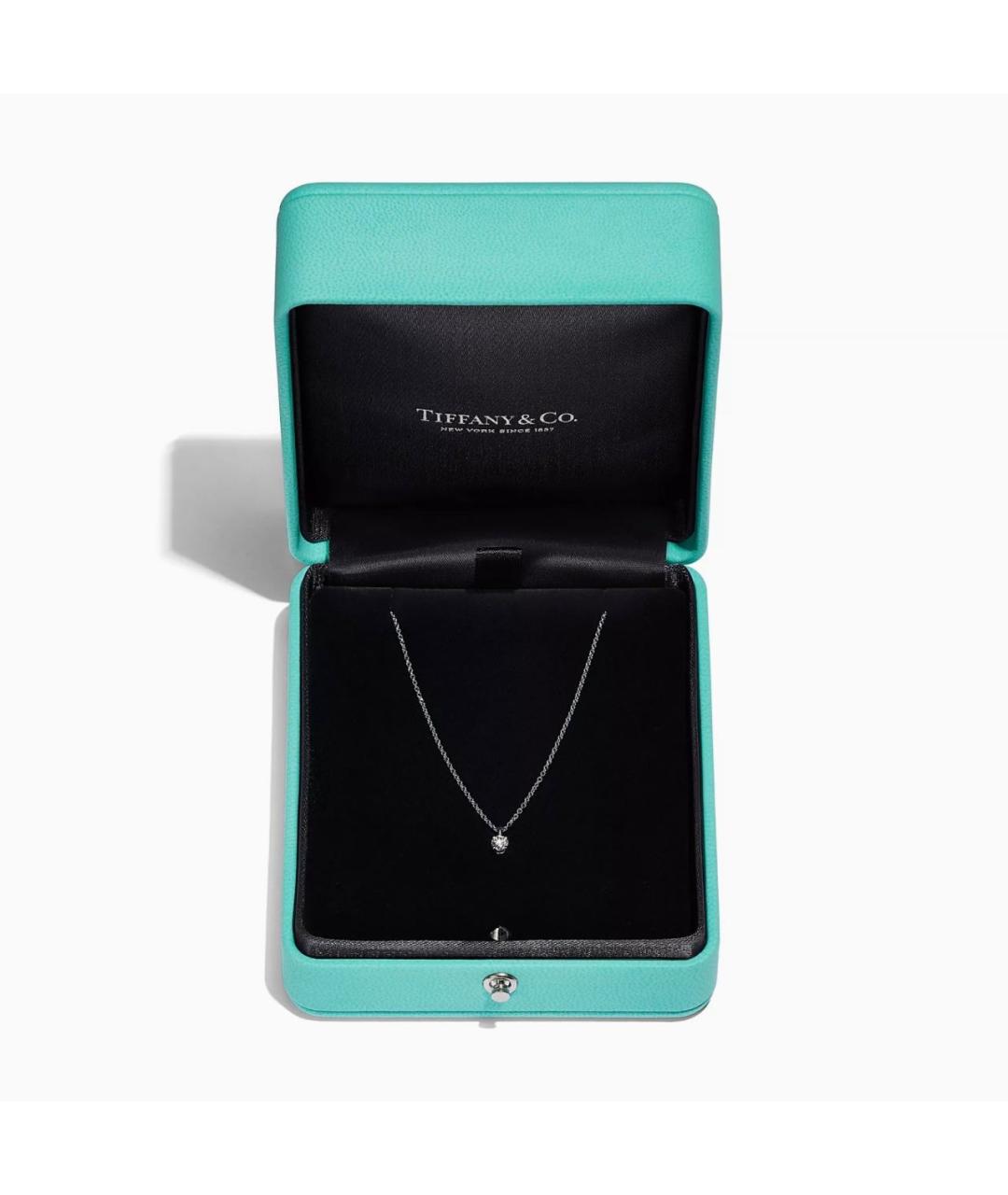 TIFFANY&CO Серебряная платиновая подвеска, фото 4