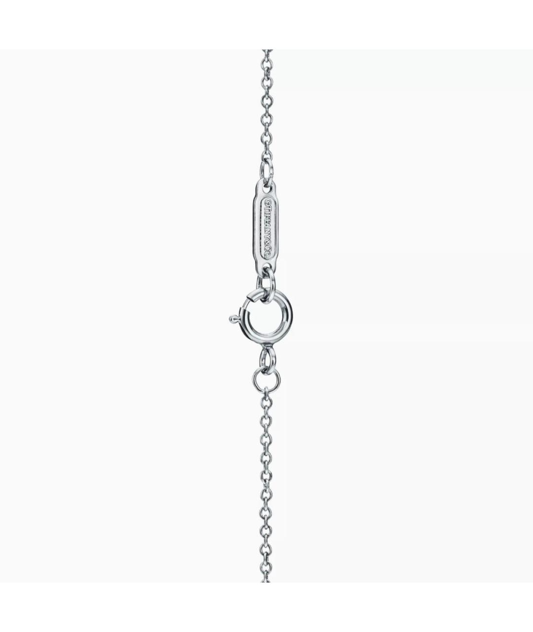 TIFFANY&CO Серебряная платиновая подвеска, фото 3