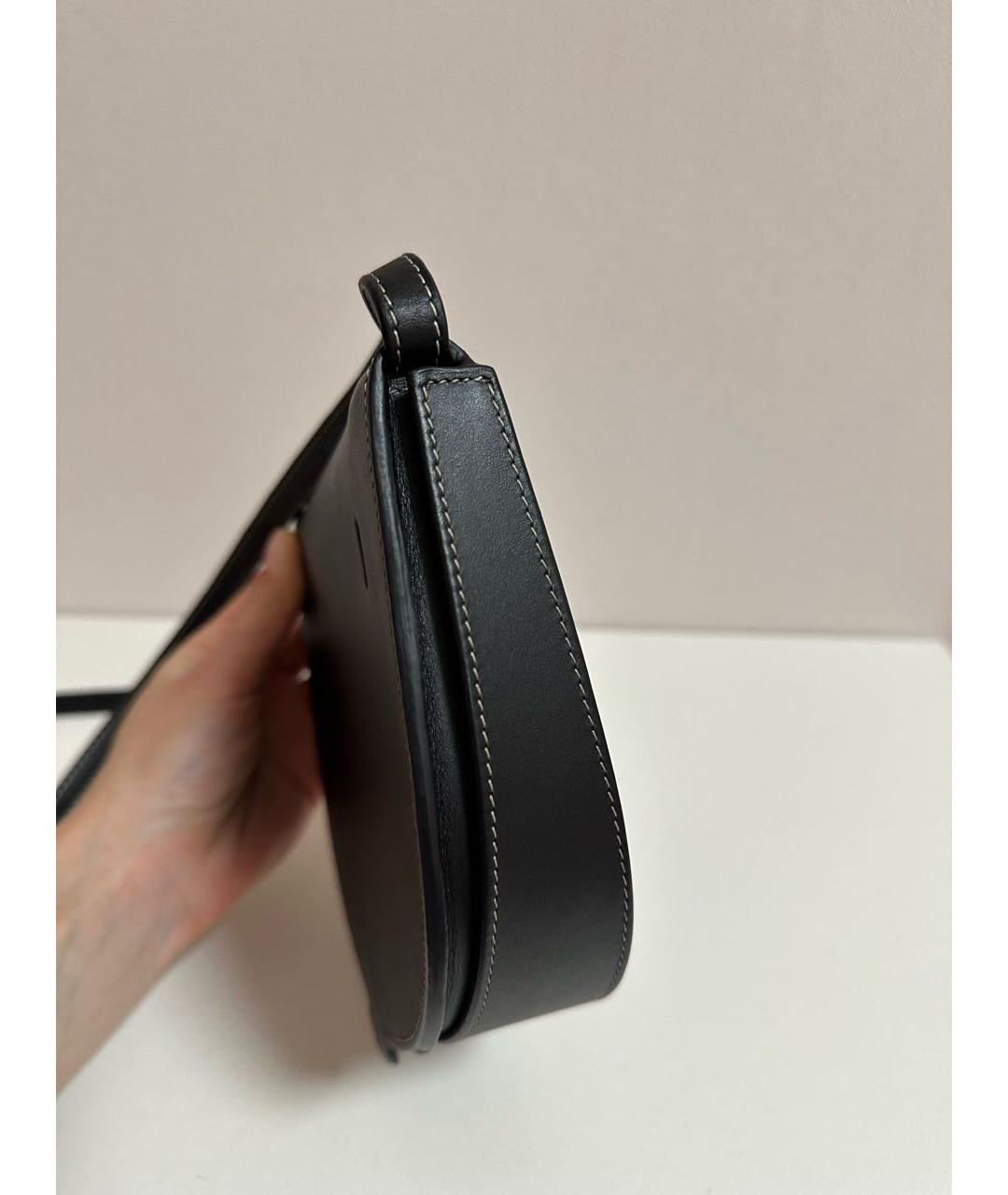 LOEWE Черная кожаная сумка через плечо, фото 2