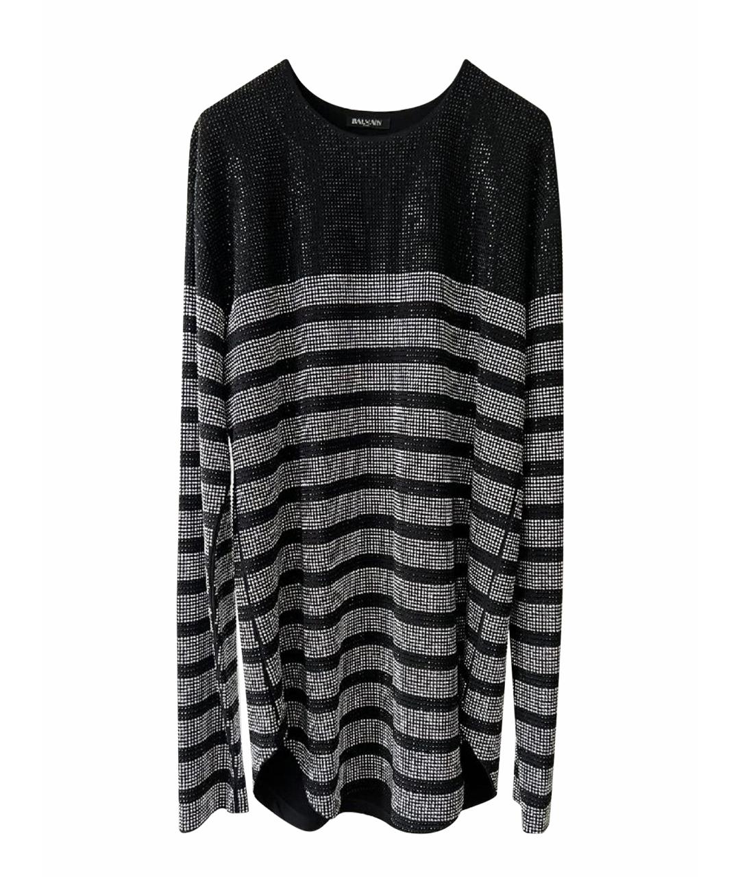 BALMAIN Антрацитовое повседневное платье, фото 1