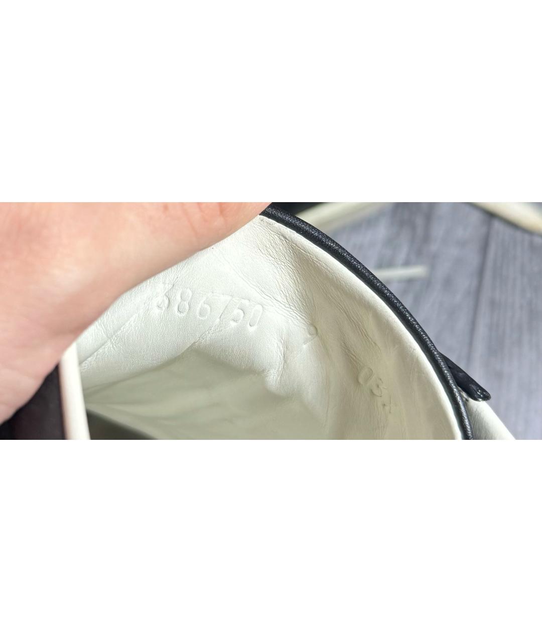 GUCCI Кожаные низкие кроссовки / кеды, фото 8