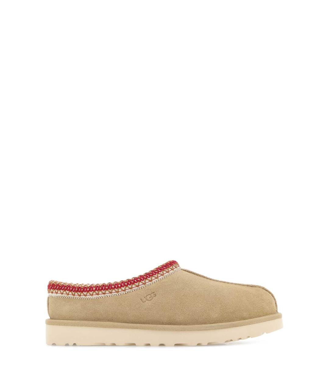 UGG AUSTRALIA Бежевые замшевые сабо, фото 1