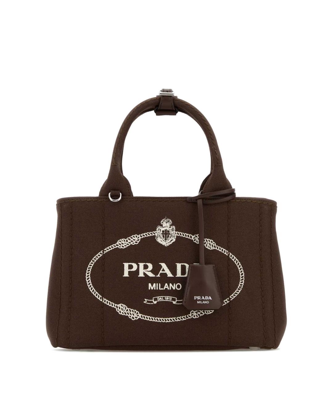 PRADA Коричневая сумка тоут, фото 1