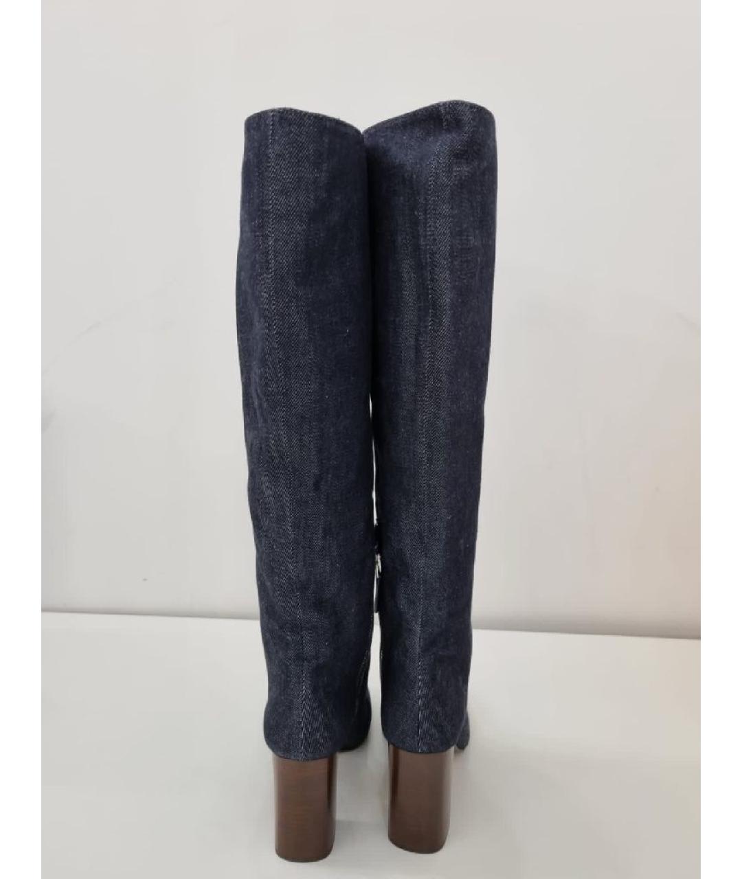 PRADA Голубые сапоги, фото 2