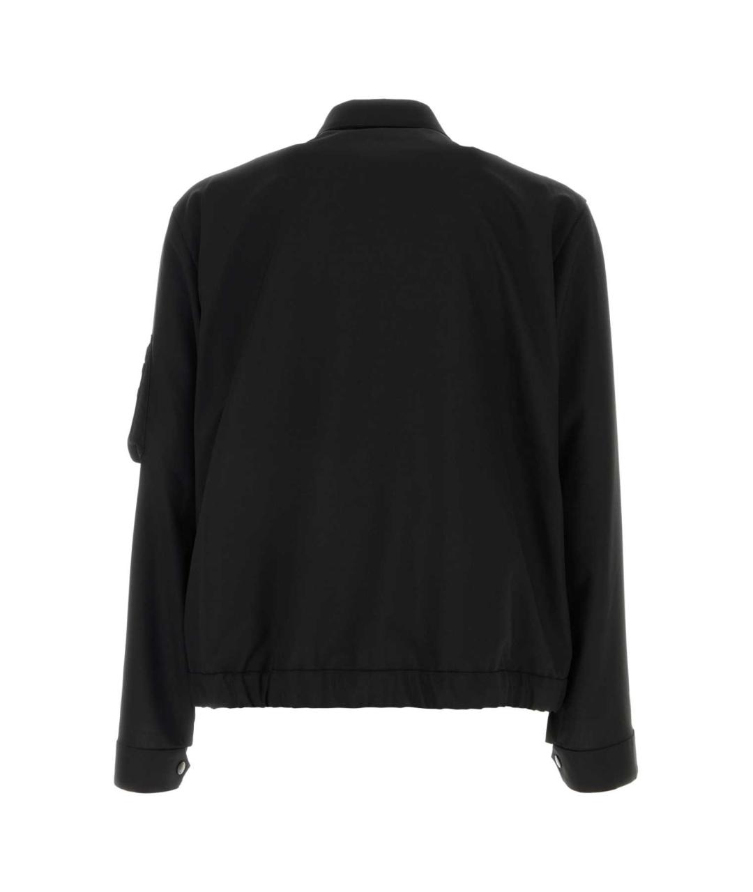 SACAI Черная полиэстеровая куртка, фото 2