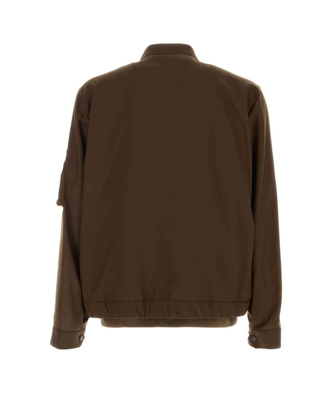 SACAI Коричневая полиэстеровая куртка, фото 2