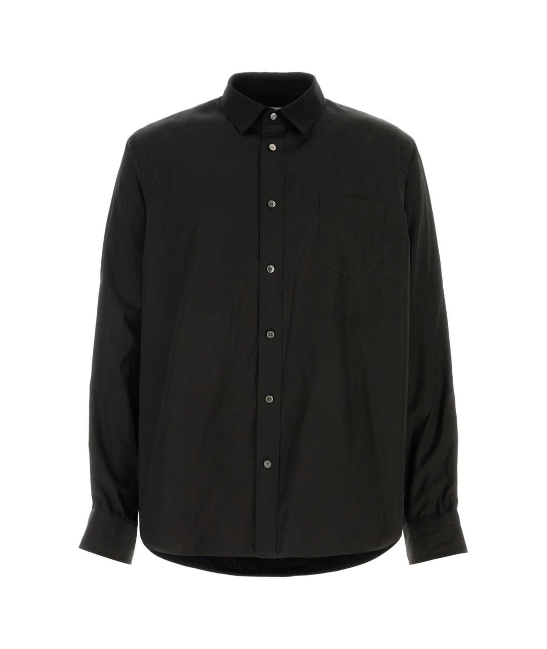 SACAI Черная хлопковая кэжуал рубашка, фото 1