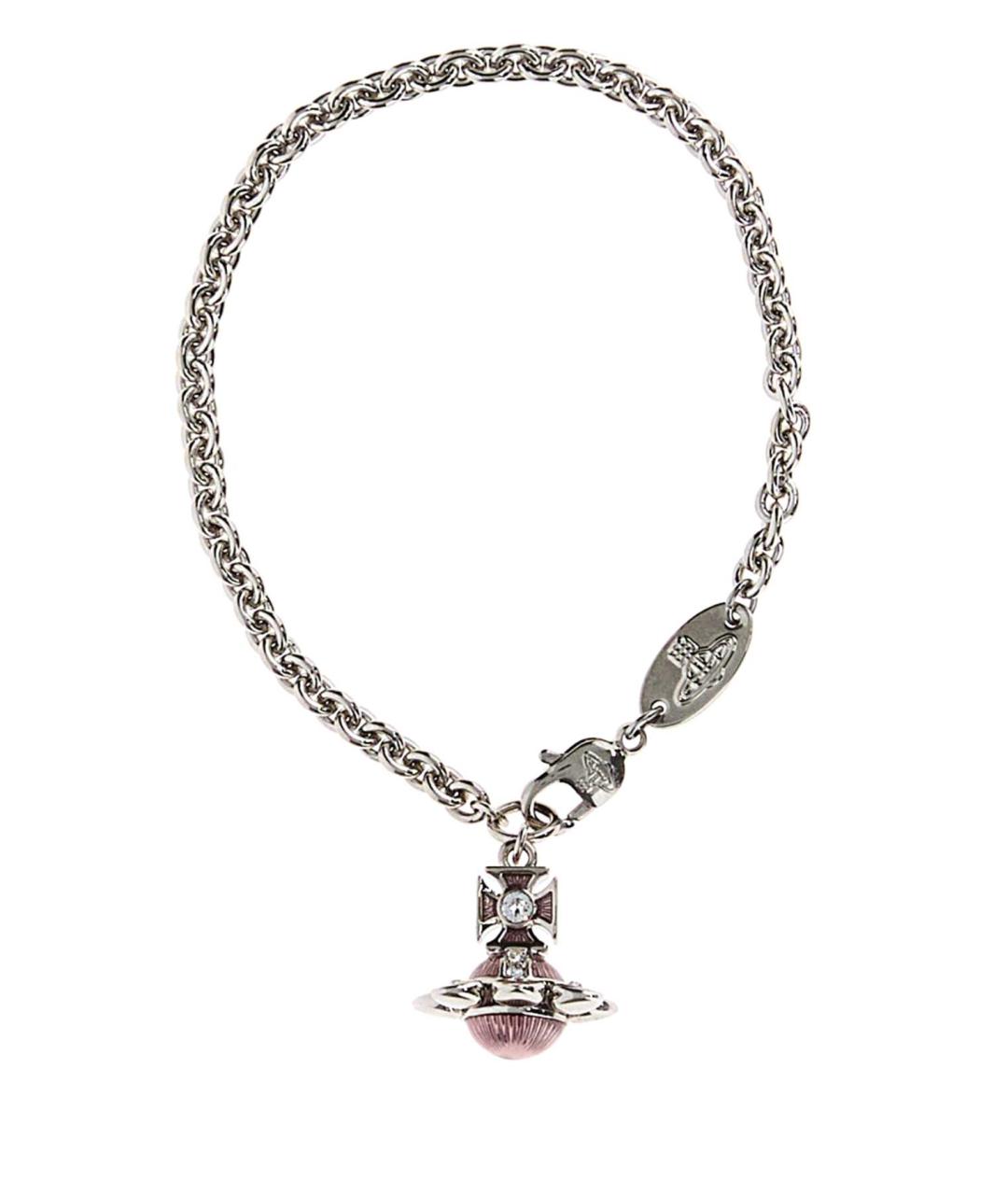 VIVIENNE WESTWOOD Серебрянный металлический браслет, фото 1