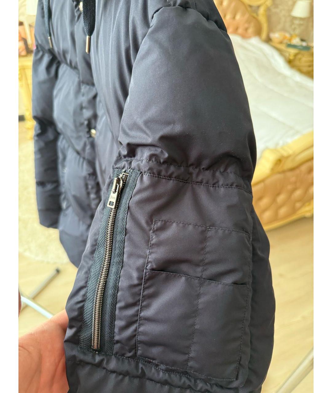 HERNO Черный пуховик, фото 2