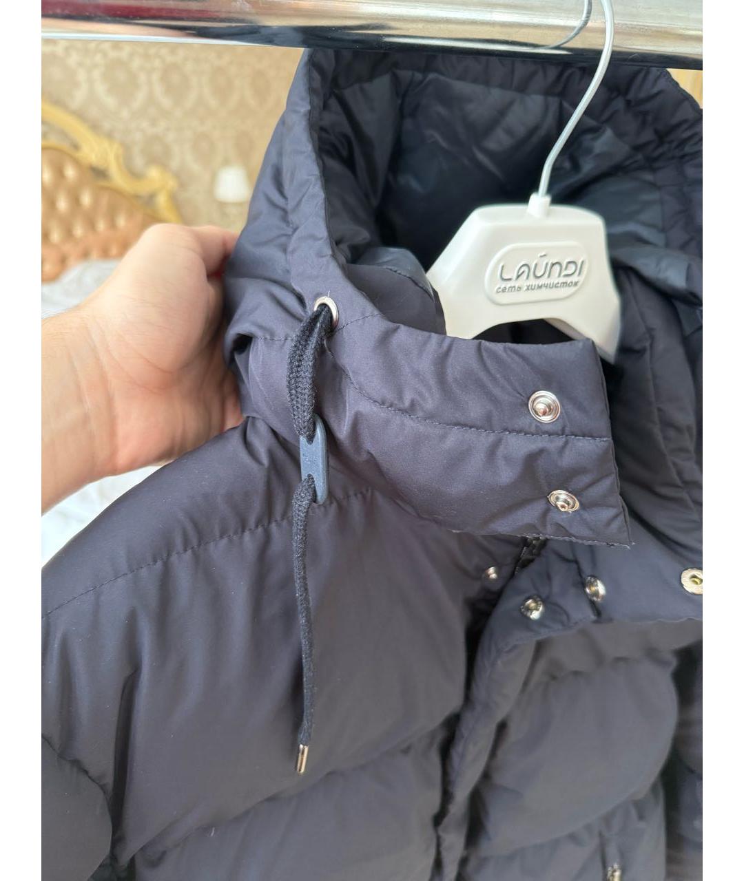 HERNO Черный пуховик, фото 5