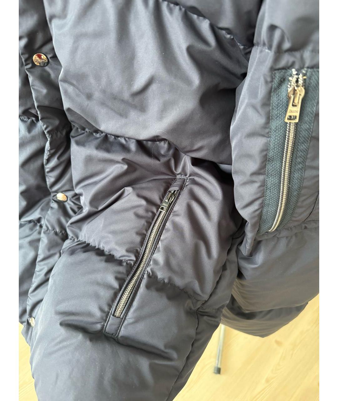 HERNO Черный пуховик, фото 4