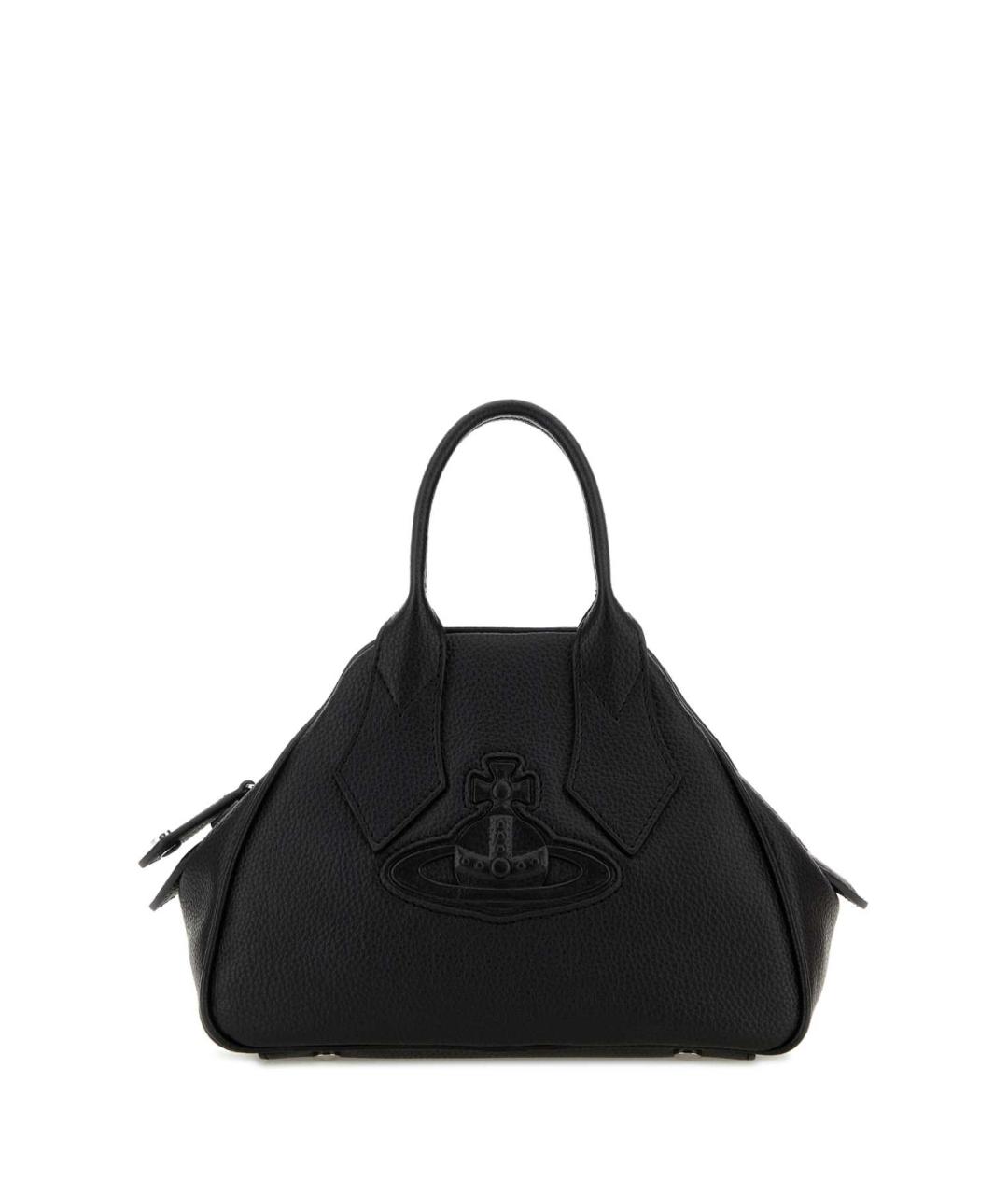 VIVIENNE WESTWOOD Черная сумка тоут из искусственной кожи, фото 1