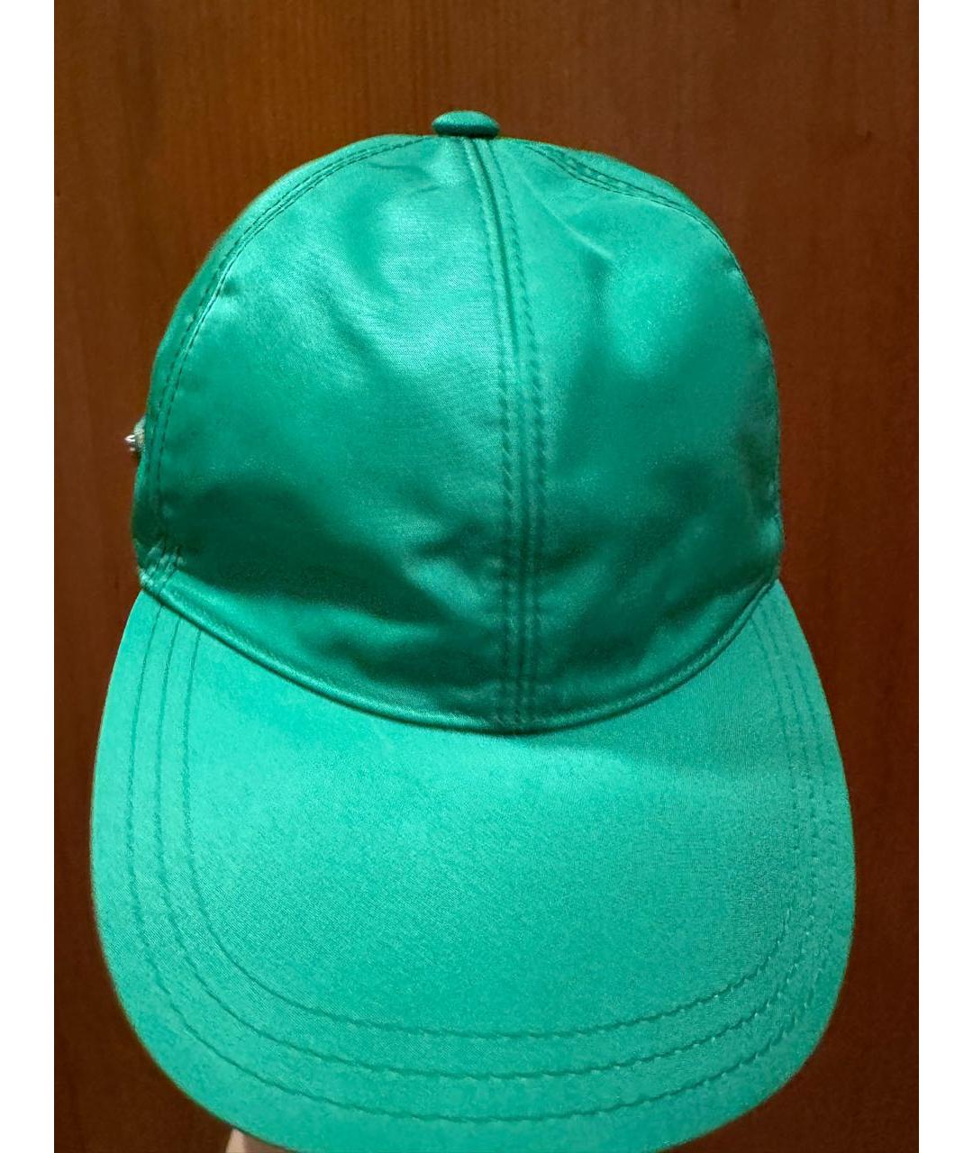 PRADA Зеленая кепка/бейсболка, фото 8