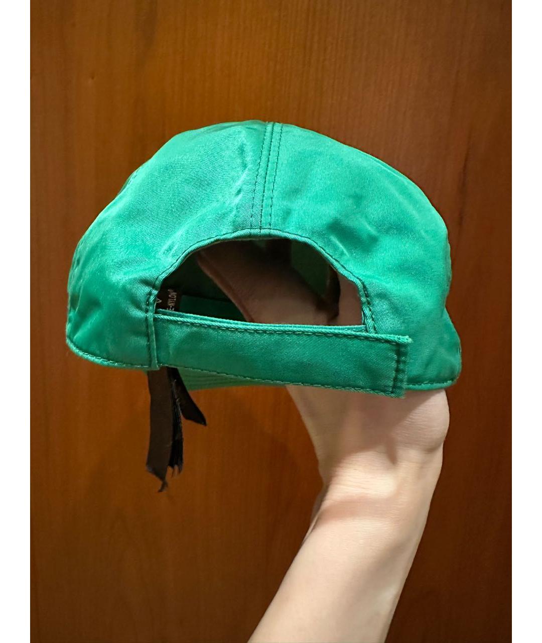 PRADA Зеленая кепка/бейсболка, фото 4