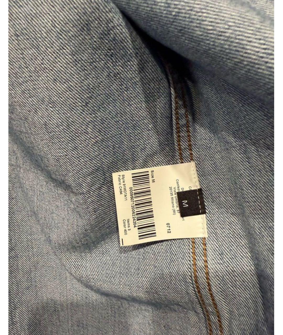 CALVIN KLEIN Синяя деним куртка, фото 5