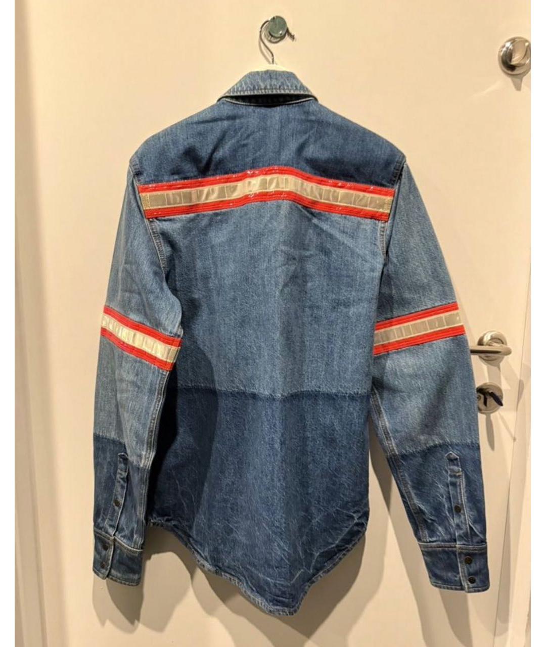 CALVIN KLEIN Синяя деним куртка, фото 2