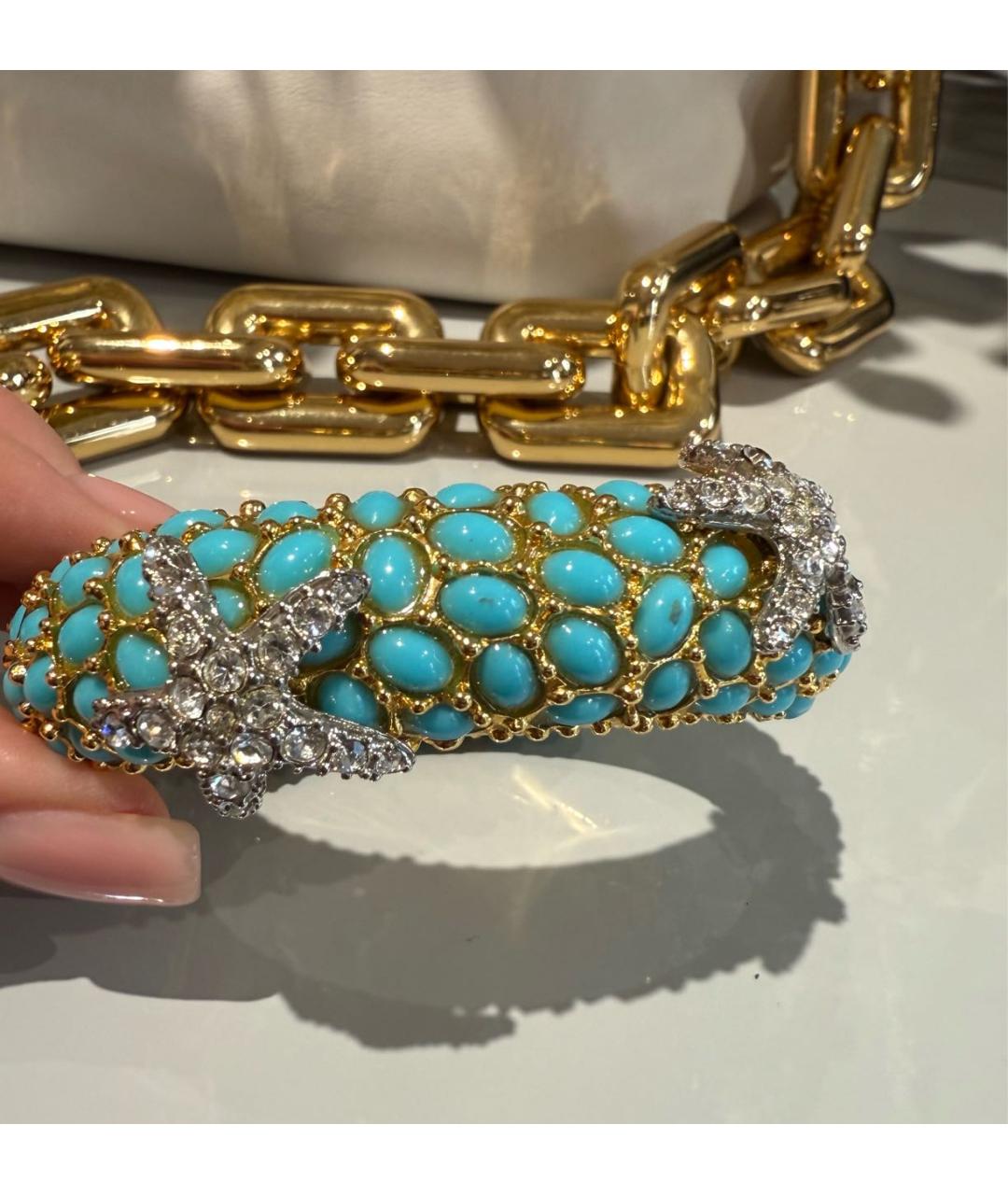 KENNETH JAY LANE Бирюзовый браслет, фото 4