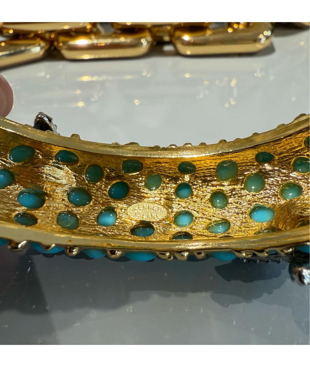 KENNETH JAY LANE Бирюзовый браслет, фото 6