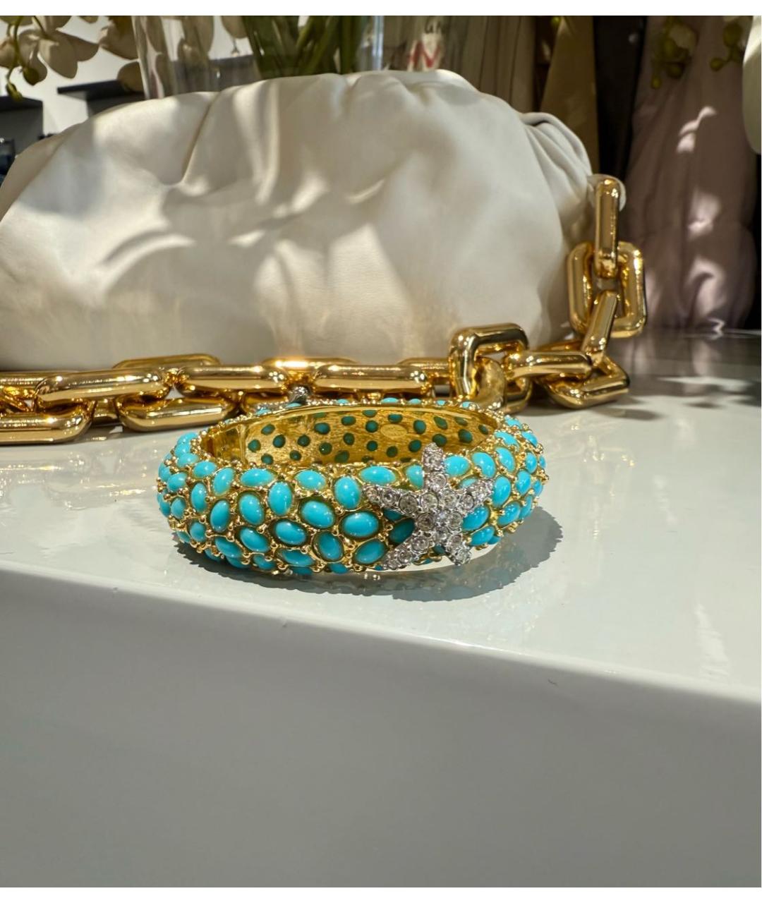 KENNETH JAY LANE Бирюзовый браслет, фото 8