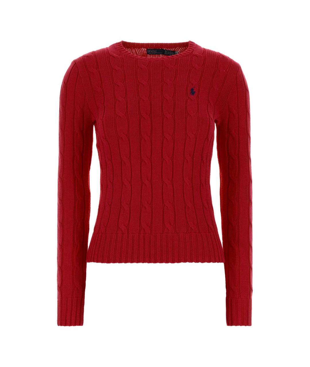 POLO RALPH LAUREN Красный хлопковый джемпер / свитер, фото 1