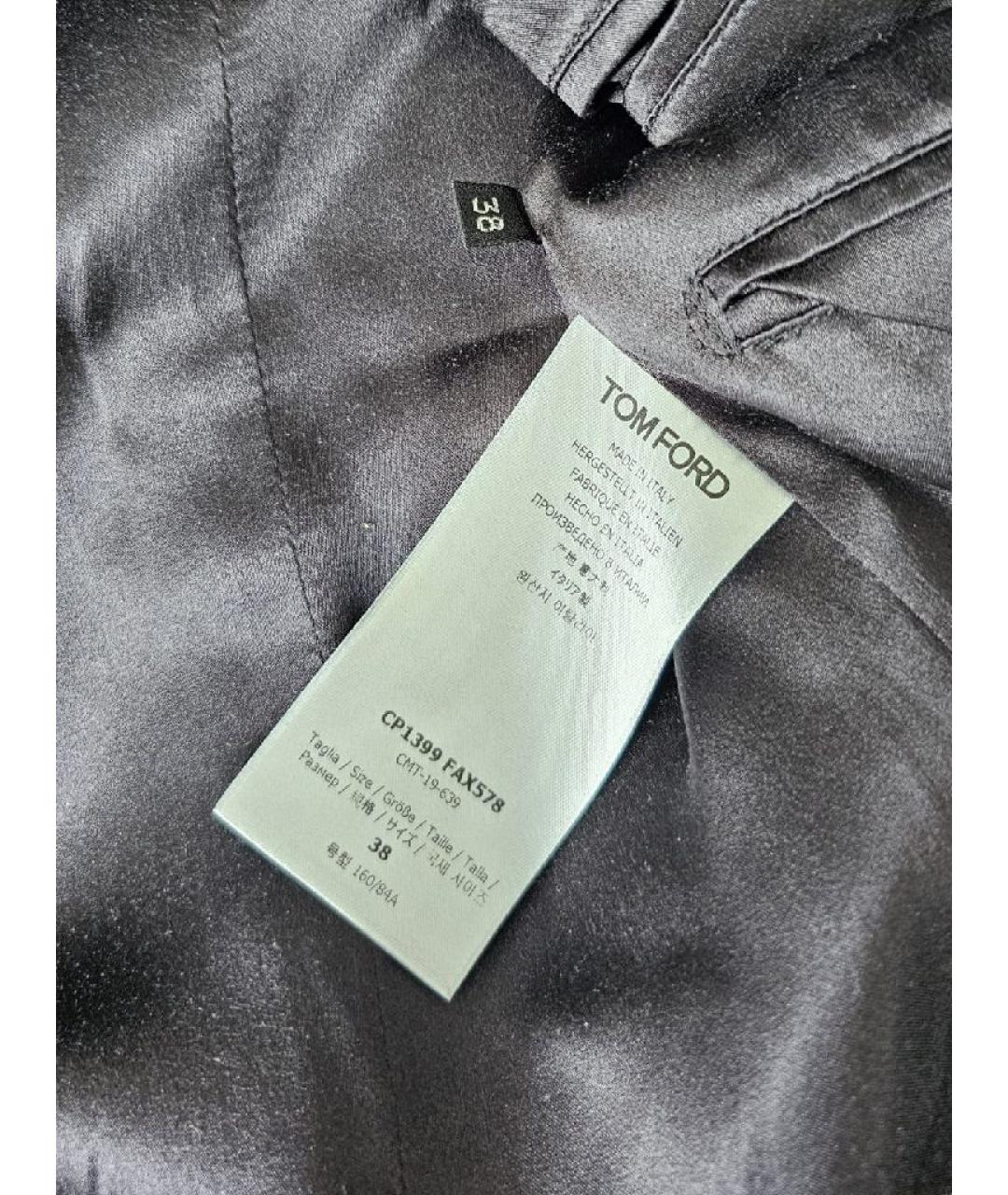 TOM FORD Черное пальто, фото 6