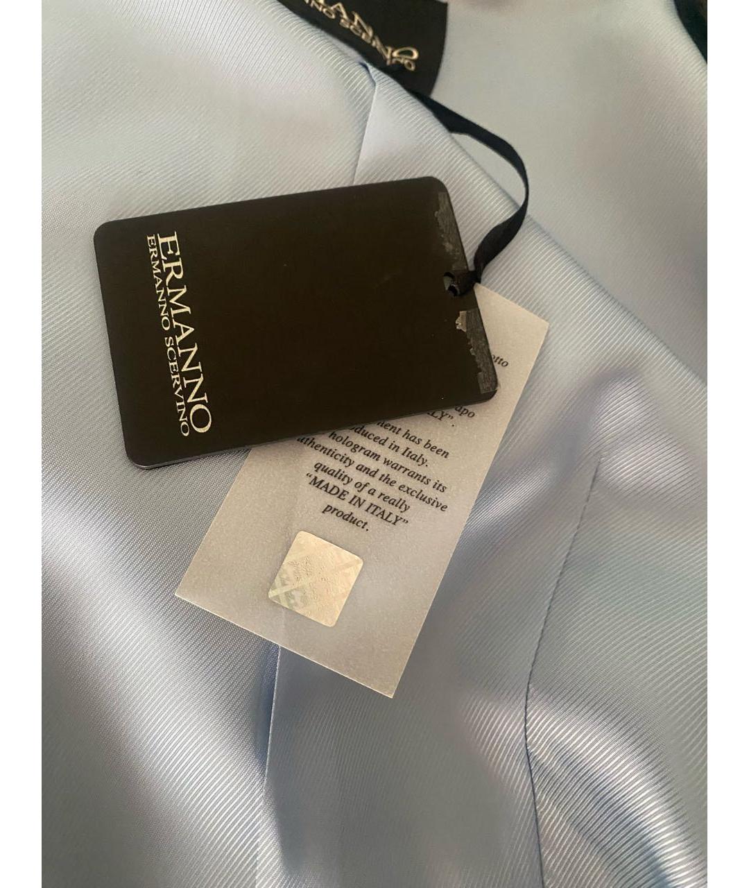 ERMANNO SCERVINO Серый шерстяной жакет/пиджак, фото 3